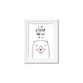 Picture of Be Brave Bear _GroupedProduct_Rectangle_Portrait_Mini_ _GroupedProduct_Rectangle_Portrait_Framed_Matted_