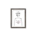 Picture of Be Brave Bear _GroupedProduct_Rectangle_Portrait_Mini_ _GroupedProduct_Rectangle_Portrait_Framed_Matted_