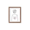 Picture of Be Brave Bear _GroupedProduct_Rectangle_Portrait_Mini_ _GroupedProduct_Rectangle_Portrait_Framed_Matted_