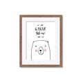 Picture of Be Brave Bear _GroupedProduct_Rectangle_Portrait_Mini_ _GroupedProduct_Rectangle_Portrait_Framed_Matted_