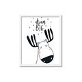 Picture of Dream Big Moose _GroupedProduct_Rectangle_Portrait_Mini_ _GroupedProduct_Rectangle_Portrait_Framed_Matted_