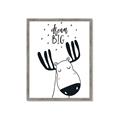 Picture of Dream Big Moose _GroupedProduct_Rectangle_Portrait_Mini_ _GroupedProduct_Rectangle_Portrait_Framed_Matted_