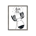 Picture of Dream Big Moose _GroupedProduct_Rectangle_Portrait_Mini_ _GroupedProduct_Rectangle_Portrait_Framed_Matted_