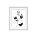 Picture of Dream Big Moose _GroupedProduct_Rectangle_Portrait_Mini_ _GroupedProduct_Rectangle_Portrait_Framed_Matted_