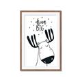 Picture of Dream Big Moose _GroupedProduct_Rectangle_Portrait_Mini_ _GroupedProduct_Rectangle_Portrait_Framed_Matted_