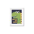 Picture of Green Dude _GroupedProduct_Rectangle_Portrait_Mini_ _GroupedProduct_Rectangle_Portrait_Framed_Matted_