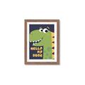 Picture of Green Dude _GroupedProduct_Rectangle_Portrait_Mini_ _GroupedProduct_Rectangle_Portrait_Framed_Matted_