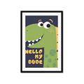 Picture of Green Dude _GroupedProduct_Rectangle_Portrait_Mini_ _GroupedProduct_Rectangle_Portrait_Framed_Matted_