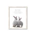 Picture of Better Together Bunny Tail  _GroupedProduct_Rectangle_Portrait_Mini_ _GroupedProduct_Rectangle_Portrait_Framed_Matted_