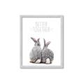 Picture of Better Together Bunny Tail  _GroupedProduct_Rectangle_Portrait_Mini_ _GroupedProduct_Rectangle_Portrait_Framed_Matted_