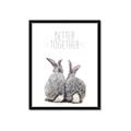 Picture of Better Together Bunny Tail  _GroupedProduct_Rectangle_Portrait_Mini_ _GroupedProduct_Rectangle_Portrait_Framed_Matted_