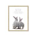 Picture of Better Together Bunny Tail  _GroupedProduct_Rectangle_Portrait_Mini_ _GroupedProduct_Rectangle_Portrait_Framed_Matted_