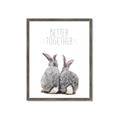 Picture of Better Together Bunny Tail  _GroupedProduct_Rectangle_Portrait_Mini_ _GroupedProduct_Rectangle_Portrait_Framed_Matted_