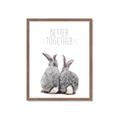 Picture of Better Together Bunny Tail  _GroupedProduct_Rectangle_Portrait_Mini_ _GroupedProduct_Rectangle_Portrait_Framed_Matted_