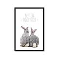Picture of Better Together Bunny Tail  _GroupedProduct_Rectangle_Portrait_Mini_ _GroupedProduct_Rectangle_Portrait_Framed_Matted_