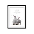 Picture of Better Together Bunny Tail  _GroupedProduct_Rectangle_Portrait_Mini_ _GroupedProduct_Rectangle_Portrait_Framed_Matted_