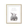 Picture of Better Together Bunny Tail  _GroupedProduct_Rectangle_Portrait_Mini_ _GroupedProduct_Rectangle_Portrait_Framed_Matted_