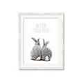 Picture of Better Together Bunny Tail  _GroupedProduct_Rectangle_Portrait_Mini_ _GroupedProduct_Rectangle_Portrait_Framed_Matted_