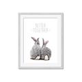 Picture of Better Together Bunny Tail  _GroupedProduct_Rectangle_Portrait_Mini_ _GroupedProduct_Rectangle_Portrait_Framed_Matted_