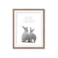 Picture of Better Together Bunny Tail  _GroupedProduct_Rectangle_Portrait_Mini_ _GroupedProduct_Rectangle_Portrait_Framed_Matted_