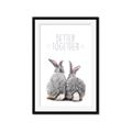 Picture of Better Together Bunny Tail  _GroupedProduct_Rectangle_Portrait_Mini_ _GroupedProduct_Rectangle_Portrait_Framed_Matted_