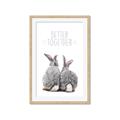 Picture of Better Together Bunny Tail  _GroupedProduct_Rectangle_Portrait_Mini_ _GroupedProduct_Rectangle_Portrait_Framed_Matted_