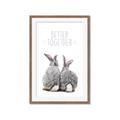 Picture of Better Together Bunny Tail  _GroupedProduct_Rectangle_Portrait_Mini_ _GroupedProduct_Rectangle_Portrait_Framed_Matted_