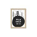 Picture of Wild Child  _GroupedProduct_Rectangle_Portrait_Mini_ _GroupedProduct_Rectangle_Portrait_Framed_Matted_