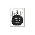 Picture of Wild Child  _GroupedProduct_Rectangle_Portrait_Mini_ _GroupedProduct_Rectangle_Portrait_Framed_Matted_
