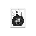 Picture of Wild Child  _GroupedProduct_Rectangle_Portrait_Mini_ _GroupedProduct_Rectangle_Portrait_Framed_Matted_