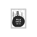 Picture of Wild Child  _GroupedProduct_Rectangle_Portrait_Mini_ _GroupedProduct_Rectangle_Portrait_Framed_Matted_