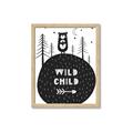 Picture of Wild Child  _GroupedProduct_Rectangle_Portrait_Mini_ _GroupedProduct_Rectangle_Portrait_Framed_Matted_