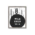 Picture of Wild Child  _GroupedProduct_Rectangle_Portrait_Mini_ _GroupedProduct_Rectangle_Portrait_Framed_Matted_