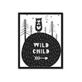 Picture of Wild Child  _GroupedProduct_Rectangle_Portrait_Mini_ _GroupedProduct_Rectangle_Portrait_Framed_Matted_