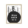 Picture of Wild Child  _GroupedProduct_Rectangle_Portrait_Mini_ _GroupedProduct_Rectangle_Portrait_Framed_Matted_
