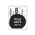 Picture of Wild Child  _GroupedProduct_Rectangle_Portrait_Mini_ _GroupedProduct_Rectangle_Portrait_Framed_Matted_
