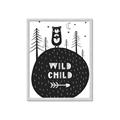 Picture of Wild Child  _GroupedProduct_Rectangle_Portrait_Mini_ _GroupedProduct_Rectangle_Portrait_Framed_Matted_