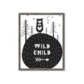 Picture of Wild Child  _GroupedProduct_Rectangle_Portrait_Mini_ _GroupedProduct_Rectangle_Portrait_Framed_Matted_