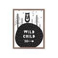 Picture of Wild Child  _GroupedProduct_Rectangle_Portrait_Mini_ _GroupedProduct_Rectangle_Portrait_Framed_Matted_
