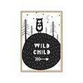 Picture of Wild Child  _GroupedProduct_Rectangle_Portrait_Mini_ _GroupedProduct_Rectangle_Portrait_Framed_Matted_