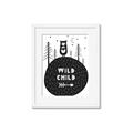Picture of Wild Child  _GroupedProduct_Rectangle_Portrait_Mini_ _GroupedProduct_Rectangle_Portrait_Framed_Matted_