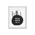 Picture of Wild Child  _GroupedProduct_Rectangle_Portrait_Mini_ _GroupedProduct_Rectangle_Portrait_Framed_Matted_