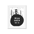 Picture of Wild Child  _GroupedProduct_Rectangle_Portrait_Mini_ _GroupedProduct_Rectangle_Portrait_Framed_Matted_