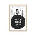 Picture of Wild Child  _GroupedProduct_Rectangle_Portrait_Mini_ _GroupedProduct_Rectangle_Portrait_Framed_Matted_