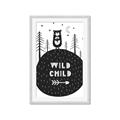 Picture of Wild Child  _GroupedProduct_Rectangle_Portrait_Mini_ _GroupedProduct_Rectangle_Portrait_Framed_Matted_