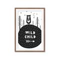 Picture of Wild Child  _GroupedProduct_Rectangle_Portrait_Mini_ _GroupedProduct_Rectangle_Portrait_Framed_Matted_