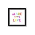 Picture of Made with Love _GroupedProduct_Square_Mini_ _GroupedProduct_Square_Framed_Matted_