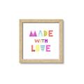 Picture of Made with Love _GroupedProduct_Square_Mini_ _GroupedProduct_Square_Framed_Matted_