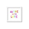 Picture of Made with Love _GroupedProduct_Square_Mini_ _GroupedProduct_Square_Framed_Matted_