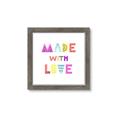 Picture of Made with Love _GroupedProduct_Square_Mini_ _GroupedProduct_Square_Framed_Matted_